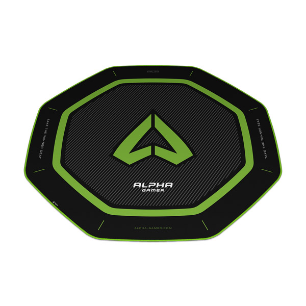 Alpha Gamer Octan Floor Pad - Green