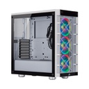 Corsair iCUE 465X RGB Smart Mid Tower Case - White