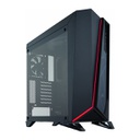 Corsair Carbide Series SPEC-OMEGA Mid Tower Case - Black/Red