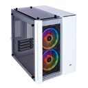 Corsair Crystal Series 280X RGB Micro Tower Case - White