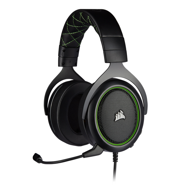 Corsair HS50 PRO STEREO Headset - Green (EU)