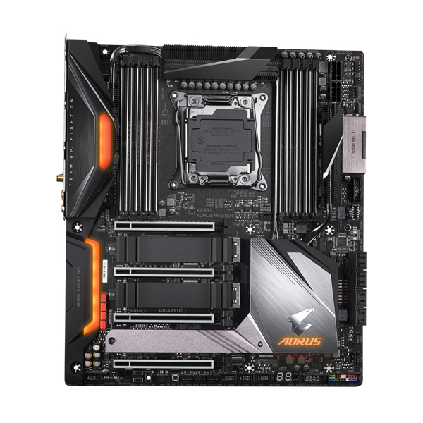 GIGABYTE X299X AORUS MASTER E-ATX Motherboard - Black