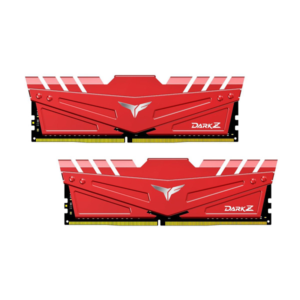 TEAM GROUP T-Force DARK Z 16GB(2x8GB) DDR4 3000MHz Memory Kit - Red