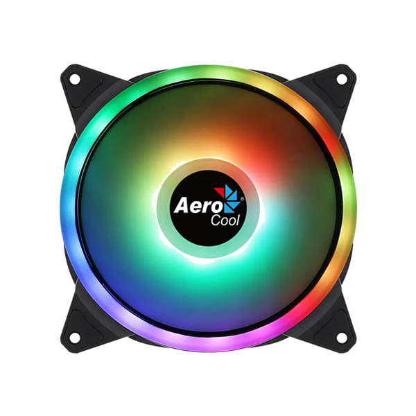 AEROCOOL Duo 14 ARGB 140 mm Case Fan - Black