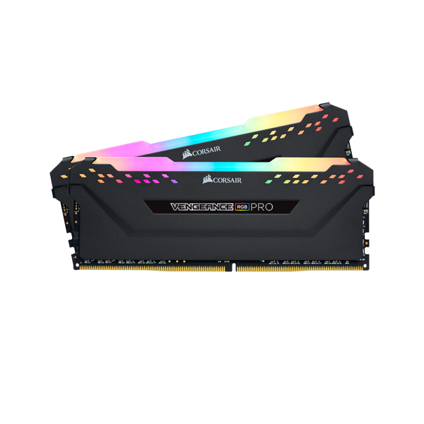 CORSAIR VENGEANCE 16GB(2 x 8GB) RGB PRO 3600MHz Memory Kit - Black