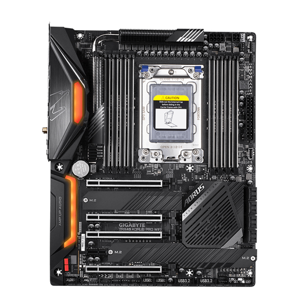 GIGABYTE TRX40 AORUS PRO WIFI DDR4 Motherboard - Black