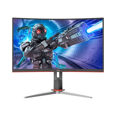 AOC C24G2 24 Inch FHD 165Hz Curved Gaming Monitor - Black