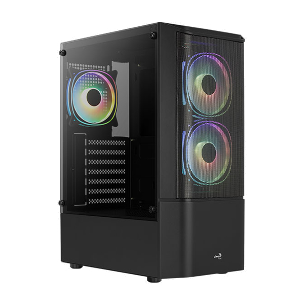 Aerocool Quantum Mesh G-BK-V3 RGB Mid Tower Case