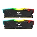 TEAM GROUP T-Force Delta II 16GB(2x8GB) RGB DDR4 3000MHz Memory Kit - Black