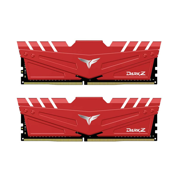 TEAM GROUP T-Force DARK Z 16GB(2x8GB) DDR4 3600MHz Memory Kit - Red