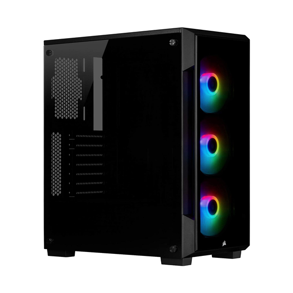 Corsair iCUE 220T RGB Mid Tower Case - Black