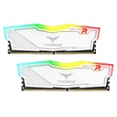 TEAM GROUP T-Force Delta 16GB(2x8GB) RGB DDR4 3200MHz Memory Kit - White