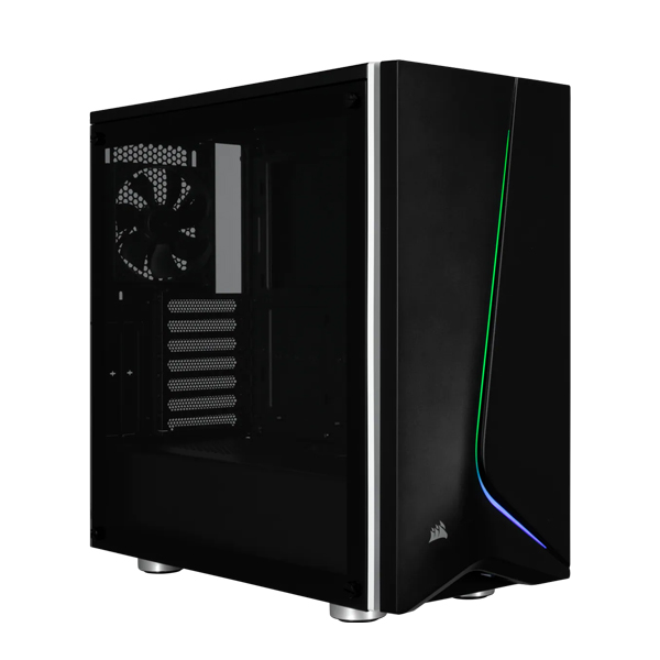 Corsair Carbide SPEC-06 RGB Mid-Tower Case - Black