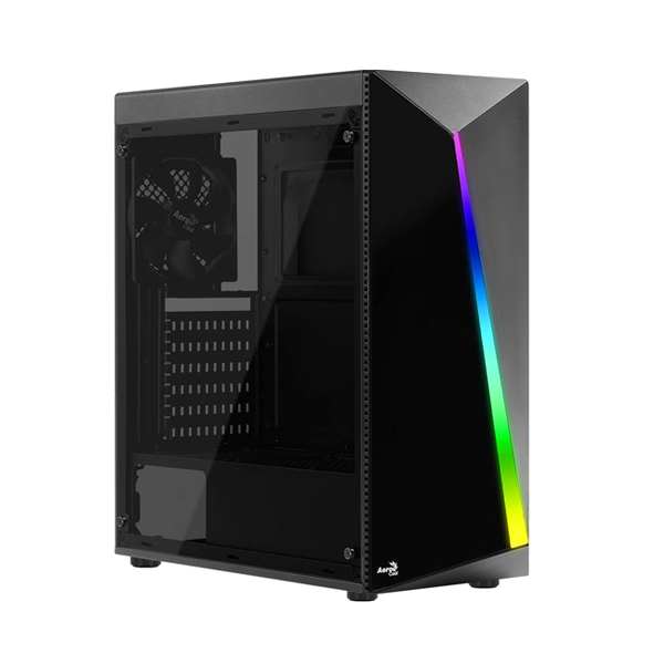 Aerocool Shard V2 RGB Mid Tower Case– Black