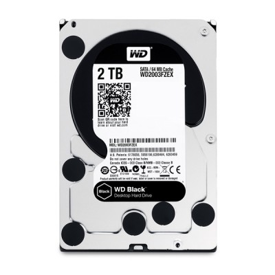 WD Black 2TB Performance Desktop Hard Disk Drive - Black