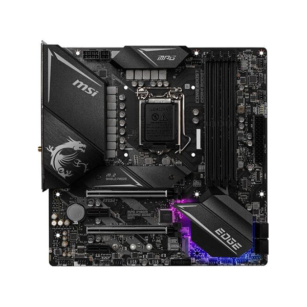 MSI MPG Z490 Gaming Edge WiFi Micro ATX Motherboard