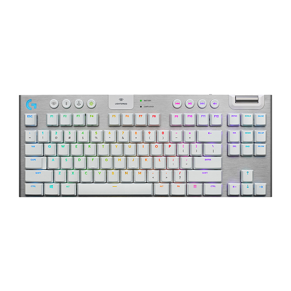 LOGITECH G915 TKL Lightspeed RGB Wireless Mechanical Keyboard - White