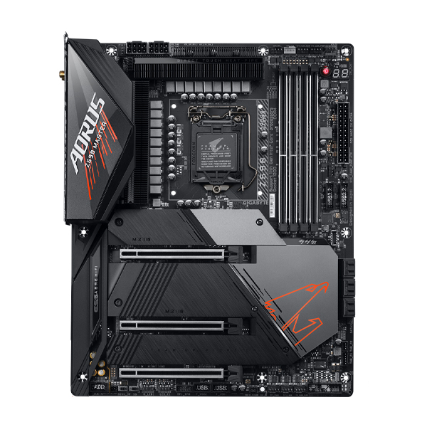 GIGABYTE Z590 AORUS MASTER (rev. 1.0) DDR4 ATX Motherboard - Black