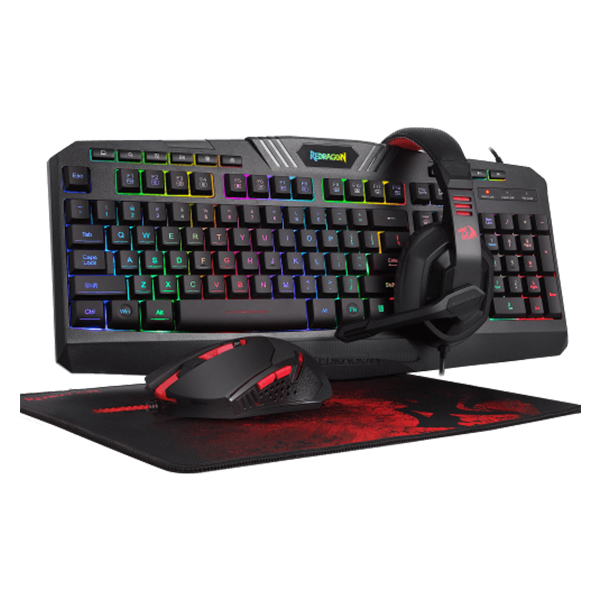 Redragon S101 BA-2 Gaming Keyboard, Mouse, Mouse Pad Combo