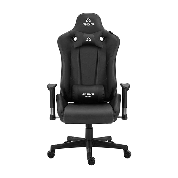 Alpha Gamer ZETA Series Gaming Chair - BLACK