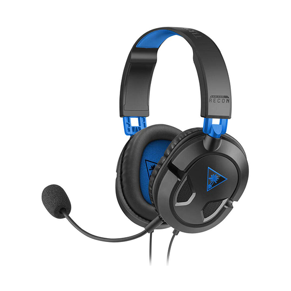Turtle Beach Recon 50P Gaming Headset for PS4,PS5 - Black/Blue