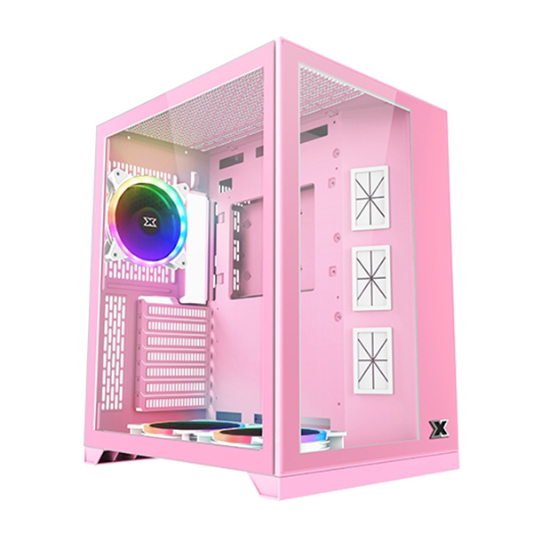 Xigmatek Aquarius S QUEEN Mid Tower Case - Pink