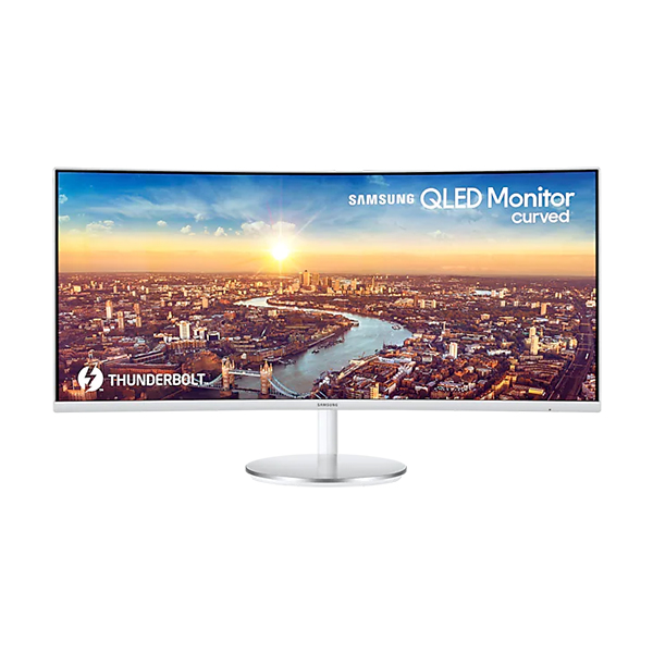 SAMSUNG- LC34J791WTMXUE - 34 Inch 2K Thunderbolt Curved Gaming Monitor - White