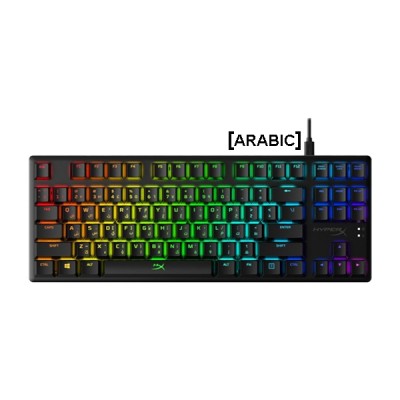 HYPERX ALLOY ORIGINS CORE TKL RGB Wired Mechanical Gaming Keyboard AR - Black