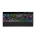 CORSAIR K55 PRO XT RGB Wired Gaming Keyboard - Black