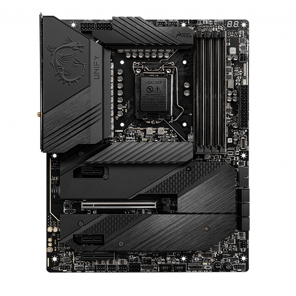 MSI MEG Z590 UNIFY WiFi ATX Motherboard  - Black