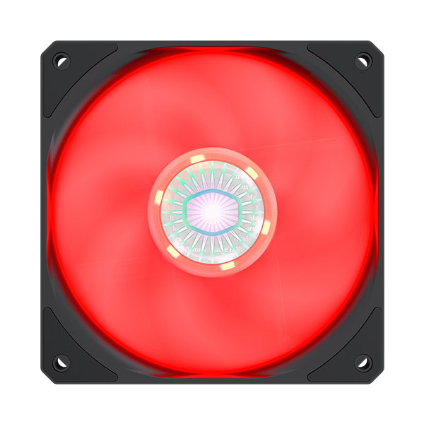 COOLER MASTER SICKLEFLOW 120mm Single Red Case Fan