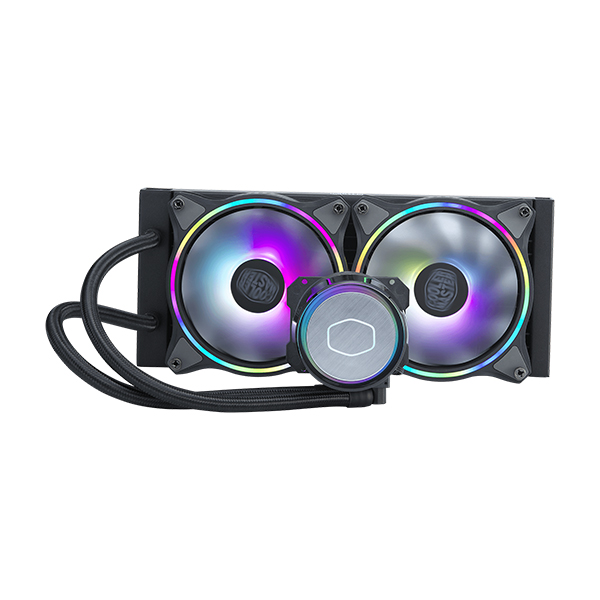 COOLER MASTER MasterLiquid ML240 Illusion Series CPU Liquid Cooler - Black