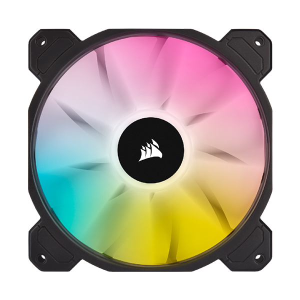 CORSAIR iCUE SP140 RGB ELITE Performance 140mm PWM Single Case Fan - Black