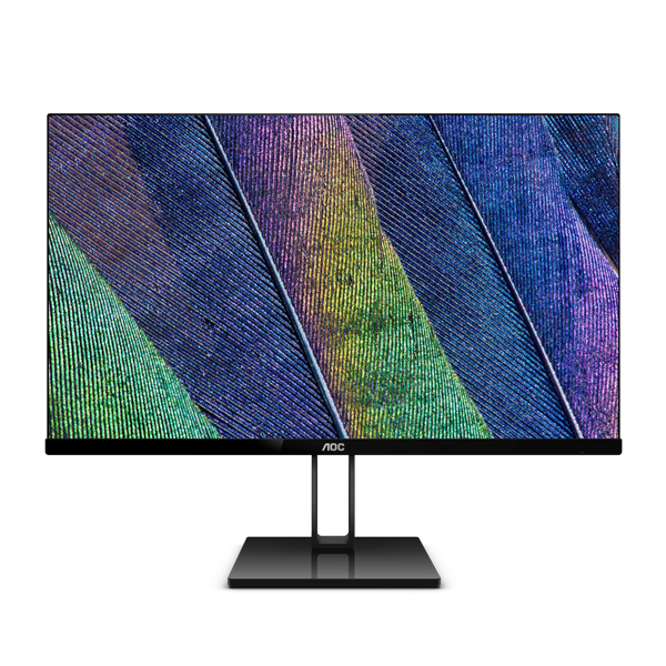 AOC 27V2Q 27 Inch FHD 75Hz Monitor - black