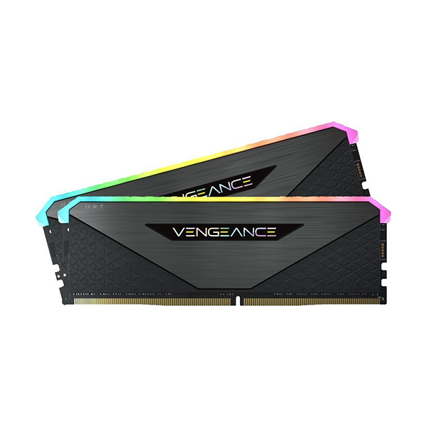 CORSAIR VENGEANCE 16GB(2x8GB) RGB RT DDR4 DRAM 4000MHz C18 Memory Kit – Black