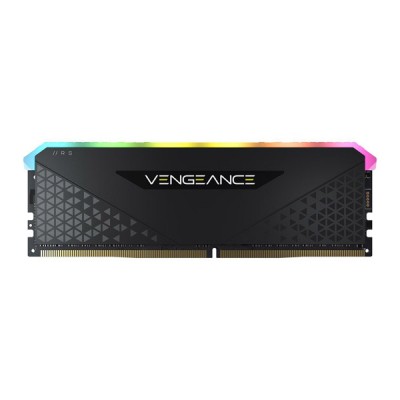 CORSAIR VENGEANCE 8GB(1x8GB) RGB RS 3200MHz C16 Memory kit - Black