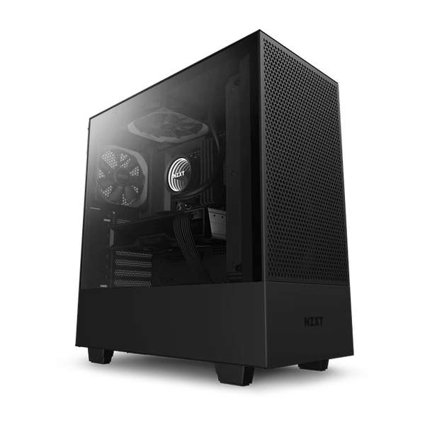 NZXT H510 FLOW Mid Tower ATX Case - Matte Black