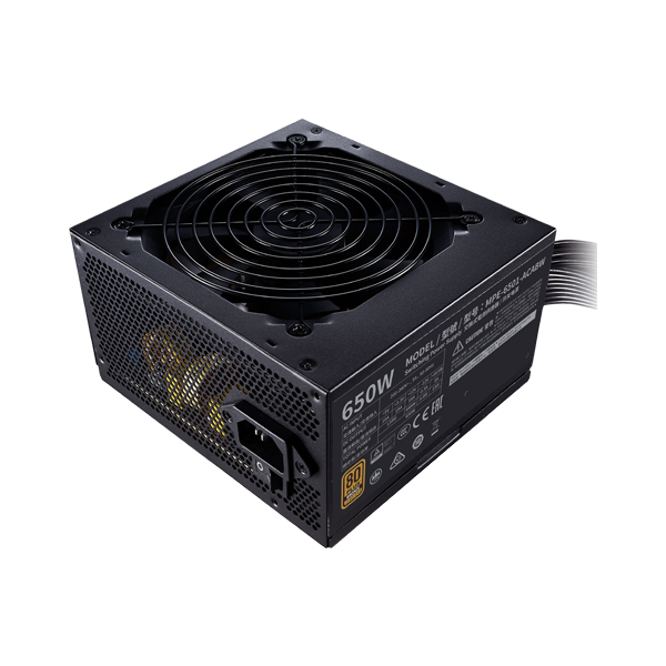 COOLER MASTER MWE 650W V2 80 Plus Bronze Power Supply - Black