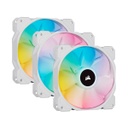 CORSAIR iCUE SP120 RGB ELITE Performance 120mm PWM Triple Case Fan - White