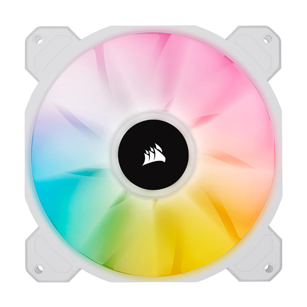 CORSAIR iCUE SP140 RGB ELITE Performance 140mm PWM Single Case Fan - White