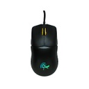 DUCKY FEATHER RGB Wired Hauno Switches Gaming Mouse - Black