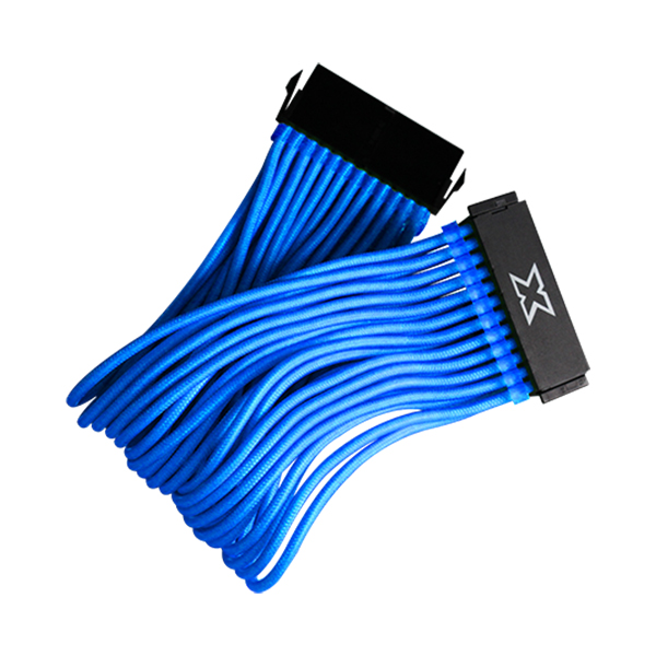 Xigmatek icable MB 24P Extension Cable - Blue