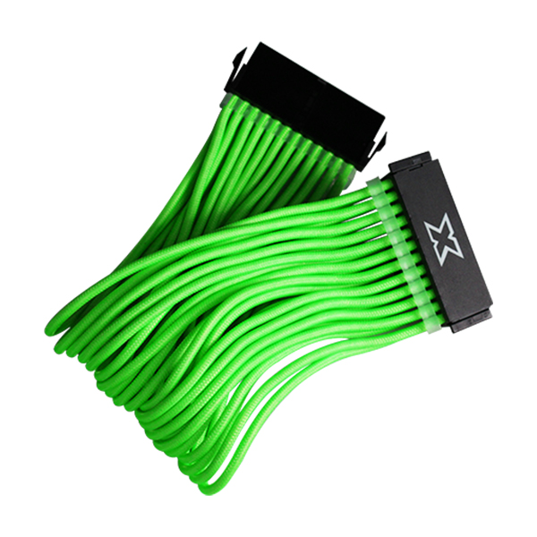 Xigmatek icable MB 24P Extension Cable - Green