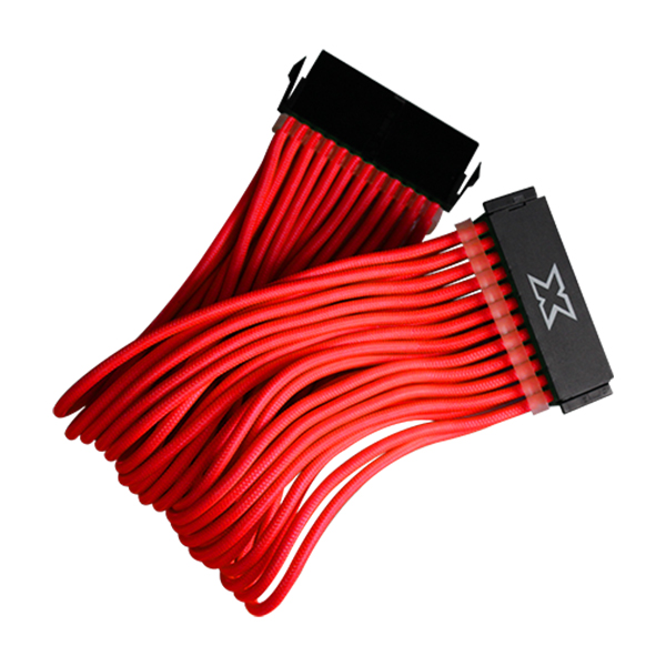 Xigmatek icable MB 24 Pin Extension Cable - Red