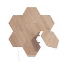 Nanoleaf - Elements - Hexagons - Starter Kit - Birchwood - 7 Pack - EU/UK