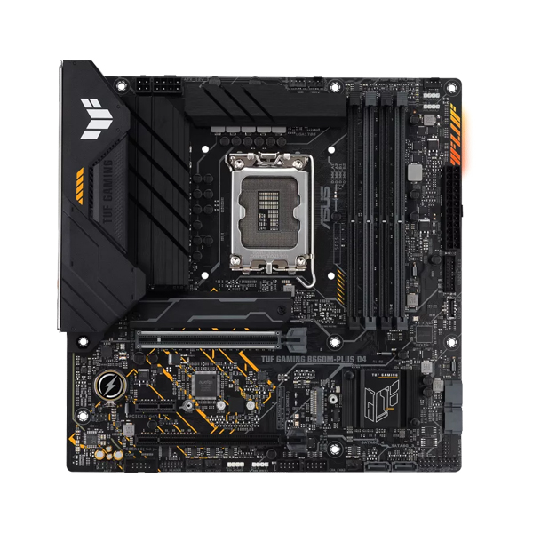 ASUS TUF GAMING B660M-PLUS DDR4 m-ATX Motherboard - Black