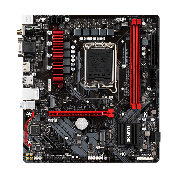 GIGABYTE B660M GAMING AC DDR4 Micro ATX Motherboard - Black