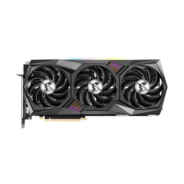 MSI NVIDIA GEFORCE RTX 3080 GAMING Z TRIO 12GB LHR GDDR6X Graphics Card - Black