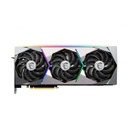 MSI NVIDIA GEFORCE RTX 3080 SUPRIM X 12GB LHR GDDR6X Graphics Card - Black