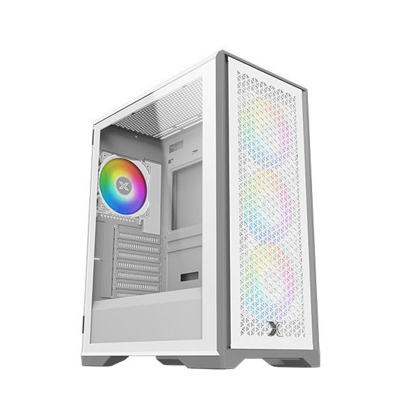 Xigmatek LUX S Arctic ATX Case - White